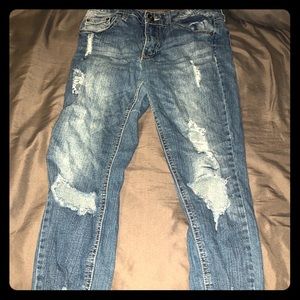 Women’s mid rise ankle jeggings sz6
